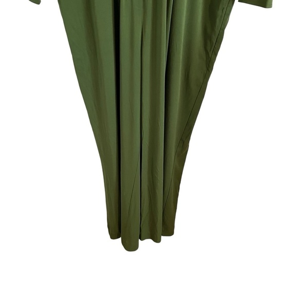 11 HONORE Sheila Notched Collar Long Sleeve Utility Jumpsuit - Picture 7 of 11